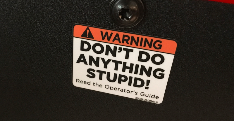 The Roxor also has what may be the best factory-installed dash sticker ever, too
